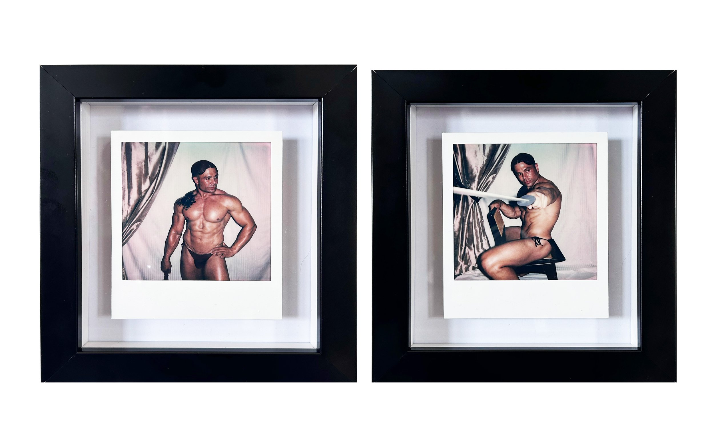 Swordsman, 2021
Polaroid diptych, framed

$695