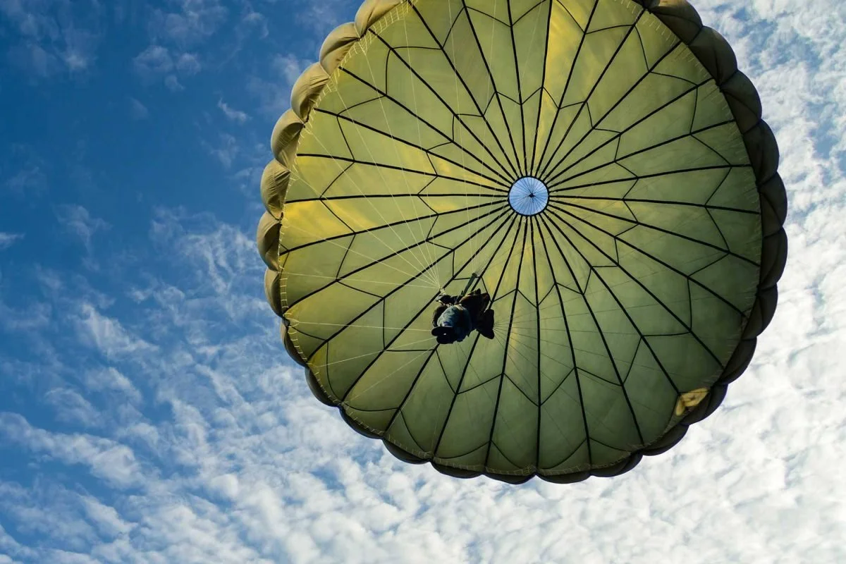 No parachute required…