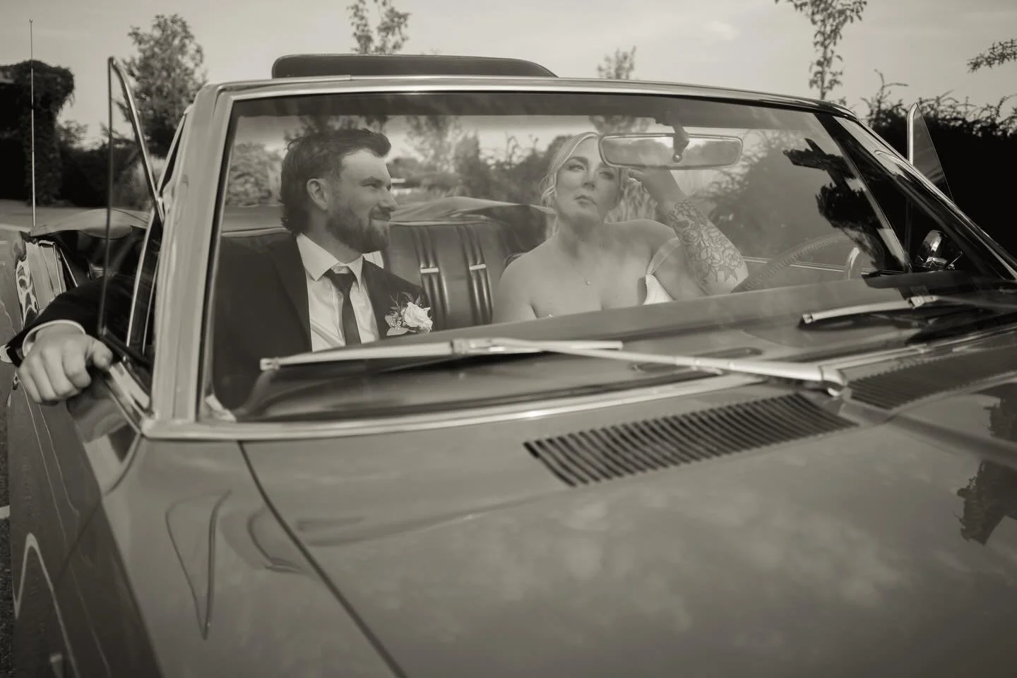 If you&rsquo;re considering a vintage car, I&rsquo;ll always say yes. Because what&rsquo;s more fun than rolling up to your wedding in a car that looks as cool as you do?