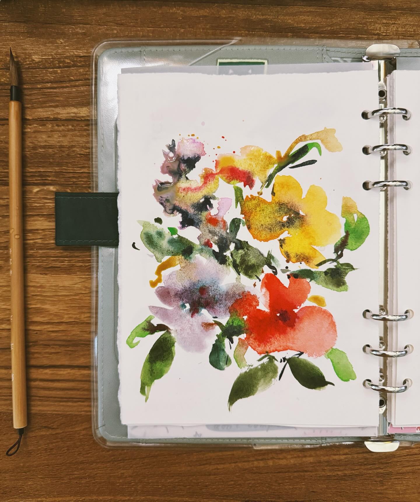 #watercolorflowers #dailypaintings