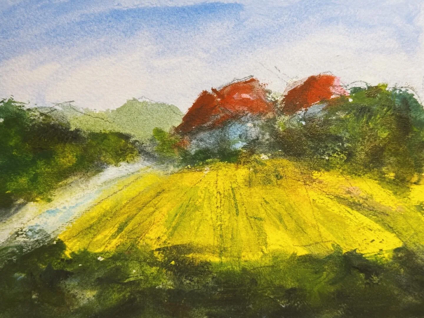 #painting #sketch #acryliconpaper #dailypainting