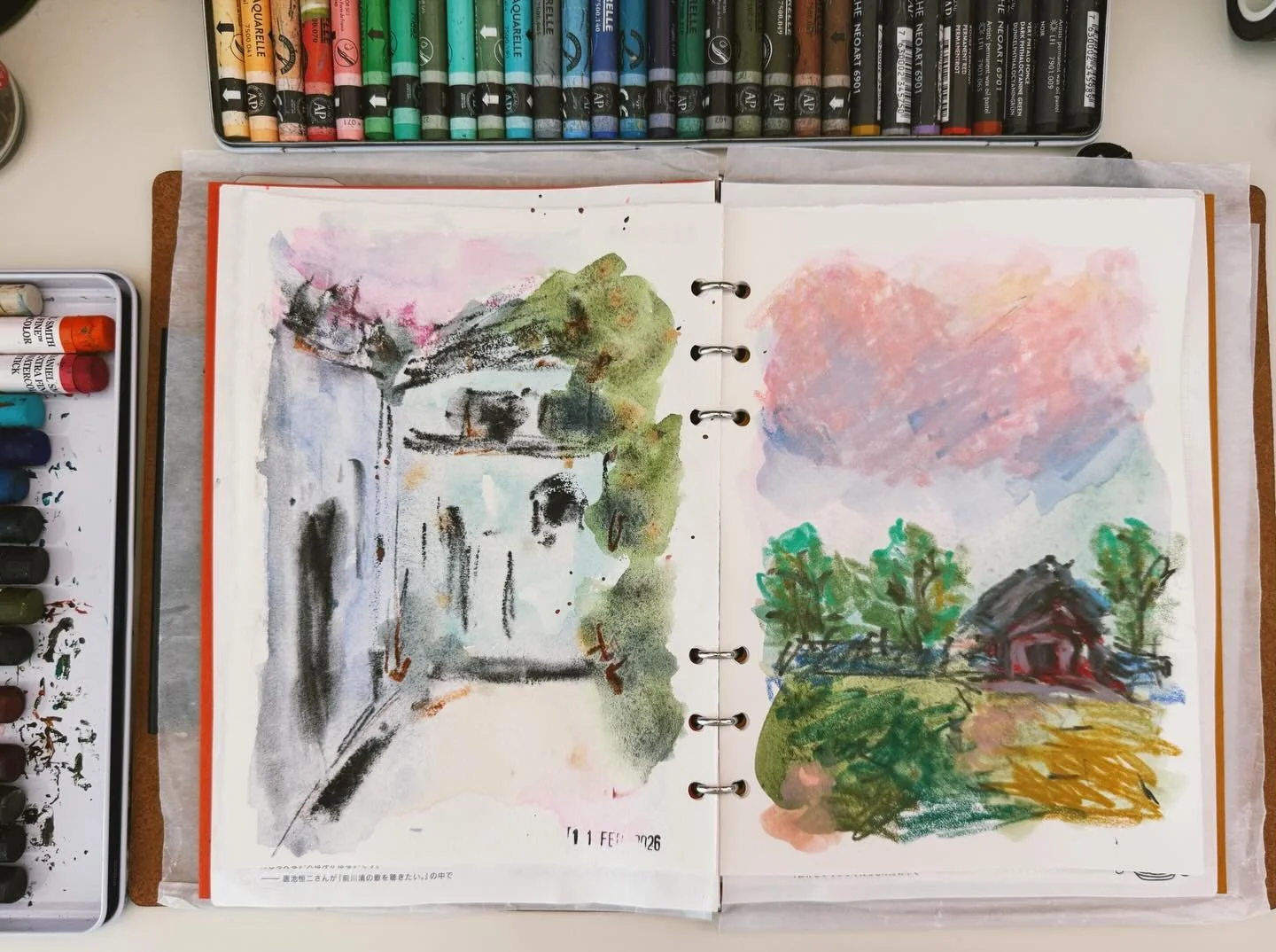 #doodles #dailypainting #sketches #mixedmedia