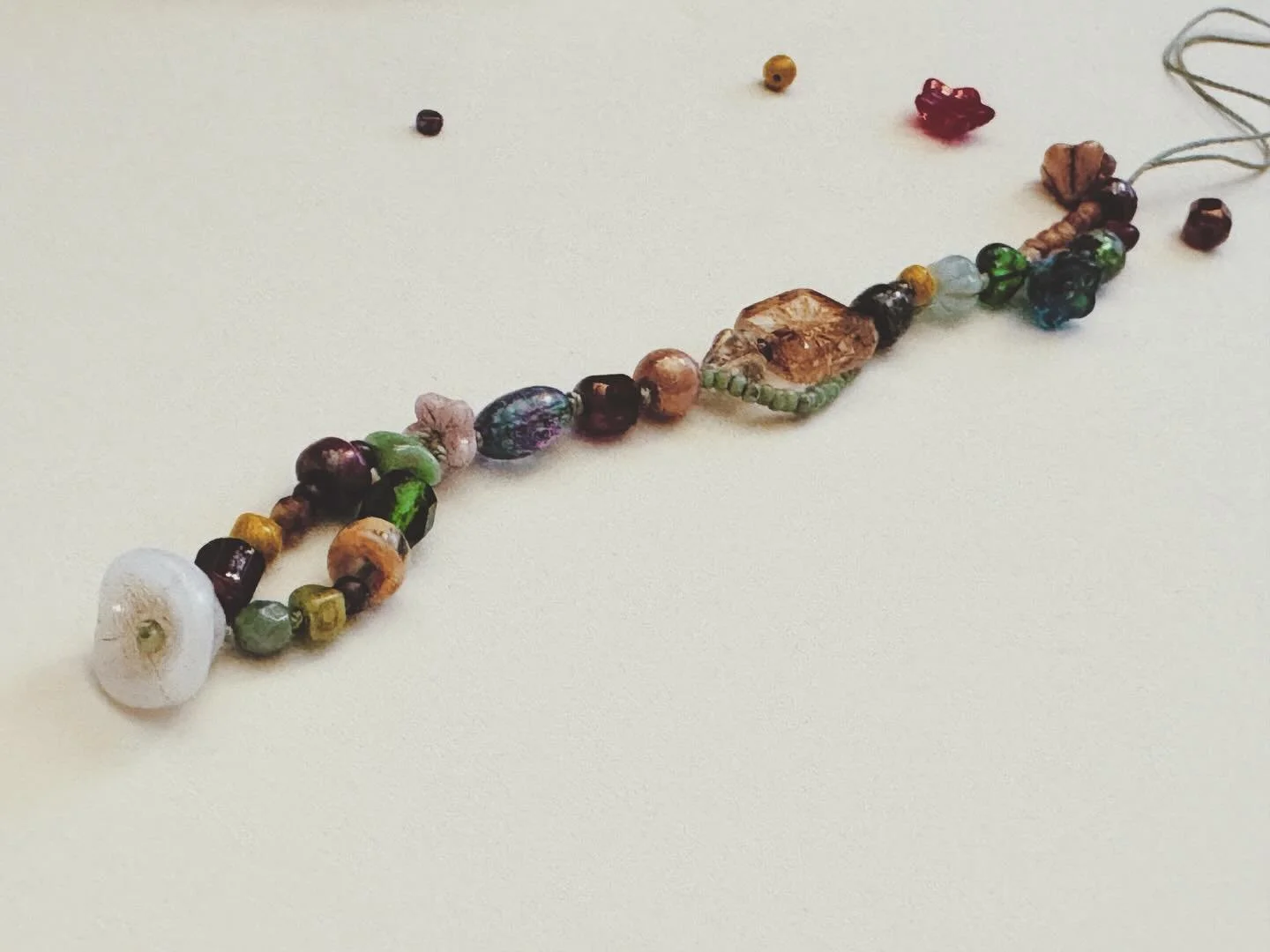 ✨Beading fun~ #beading #beadbracelets