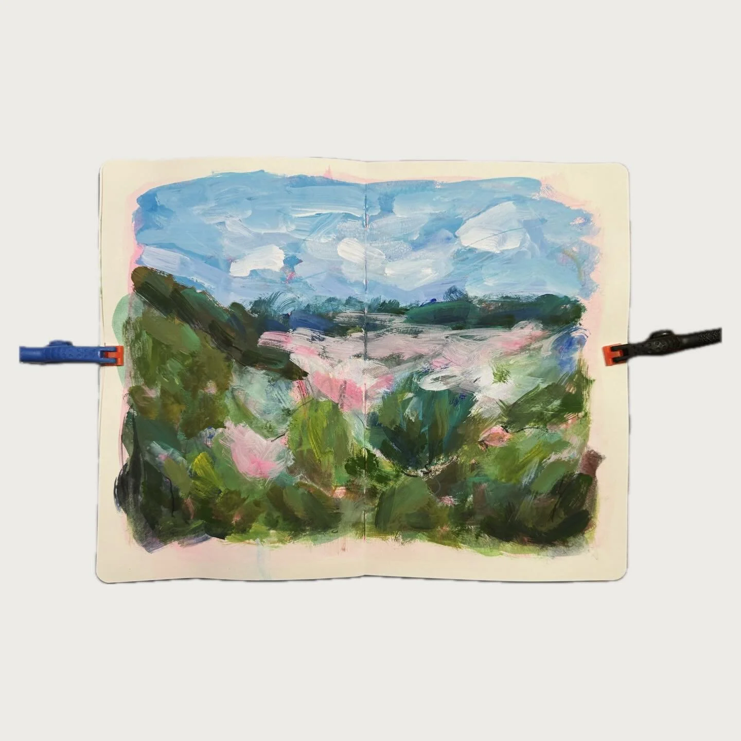 #dailypainting #sketchbook #mixedmedia #abstract