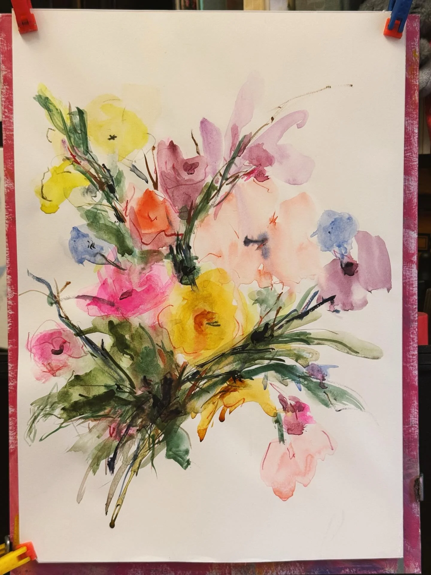 #watercolor #doodle #dailypainting