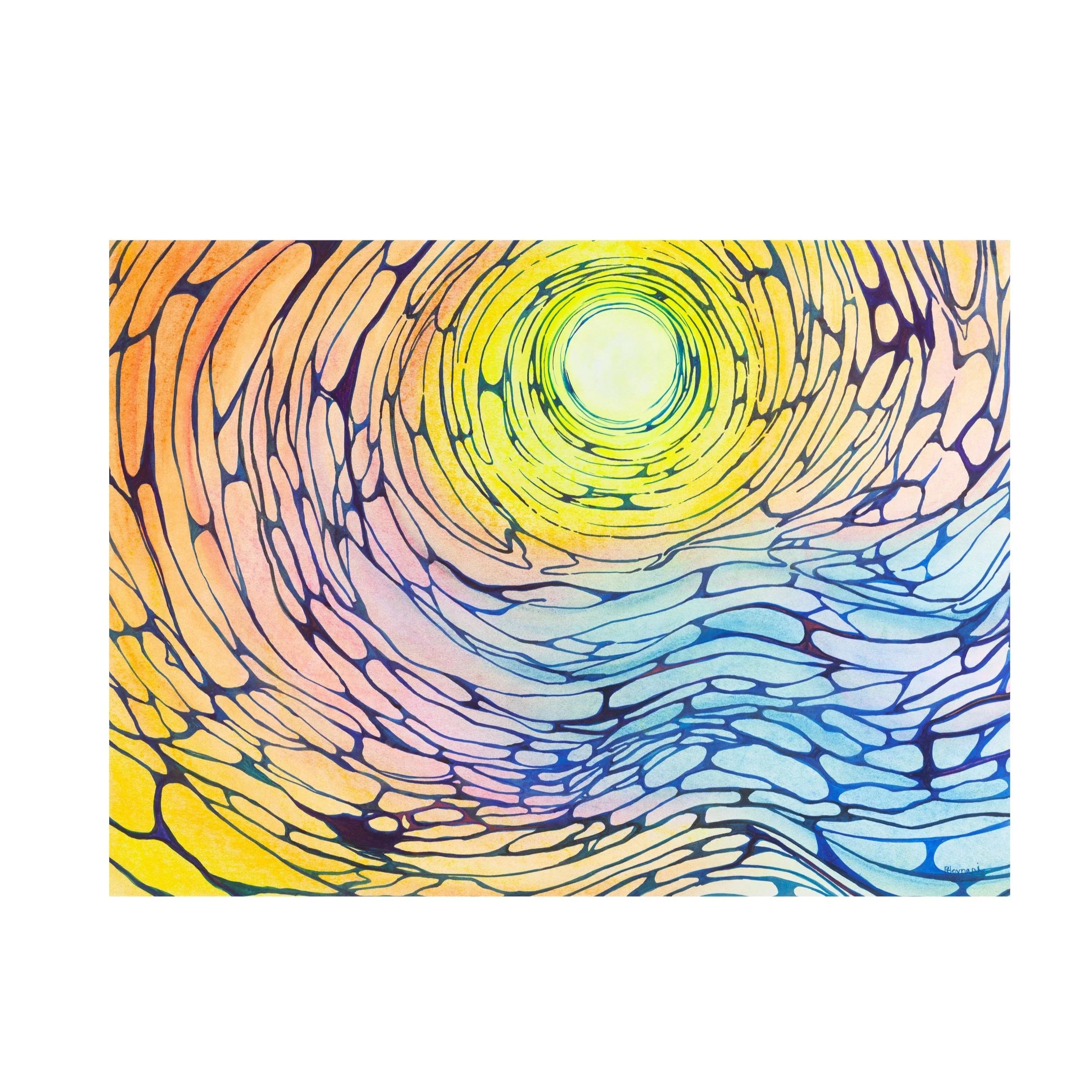 I walked into a wave and it spit me out on the other side