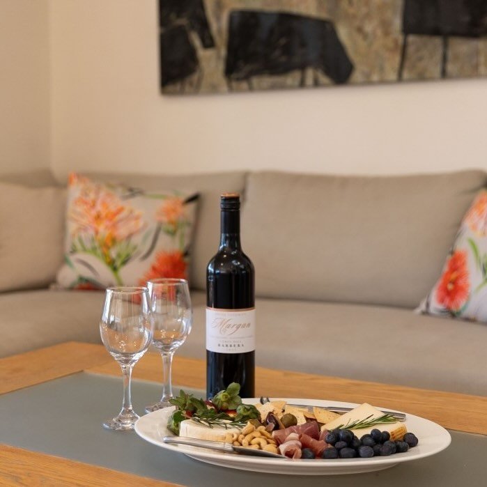 Our guests are very lucky to receive a beautiful bottle of @marganwine when they book with us! 
.
.
.

 #huntervalley#huntervalleyweddings #huntervalleyaccommodation #pokolbin&nbsp; #huntervalleynsw
#boutiqueaccommodation #interiorstylist #huntervall