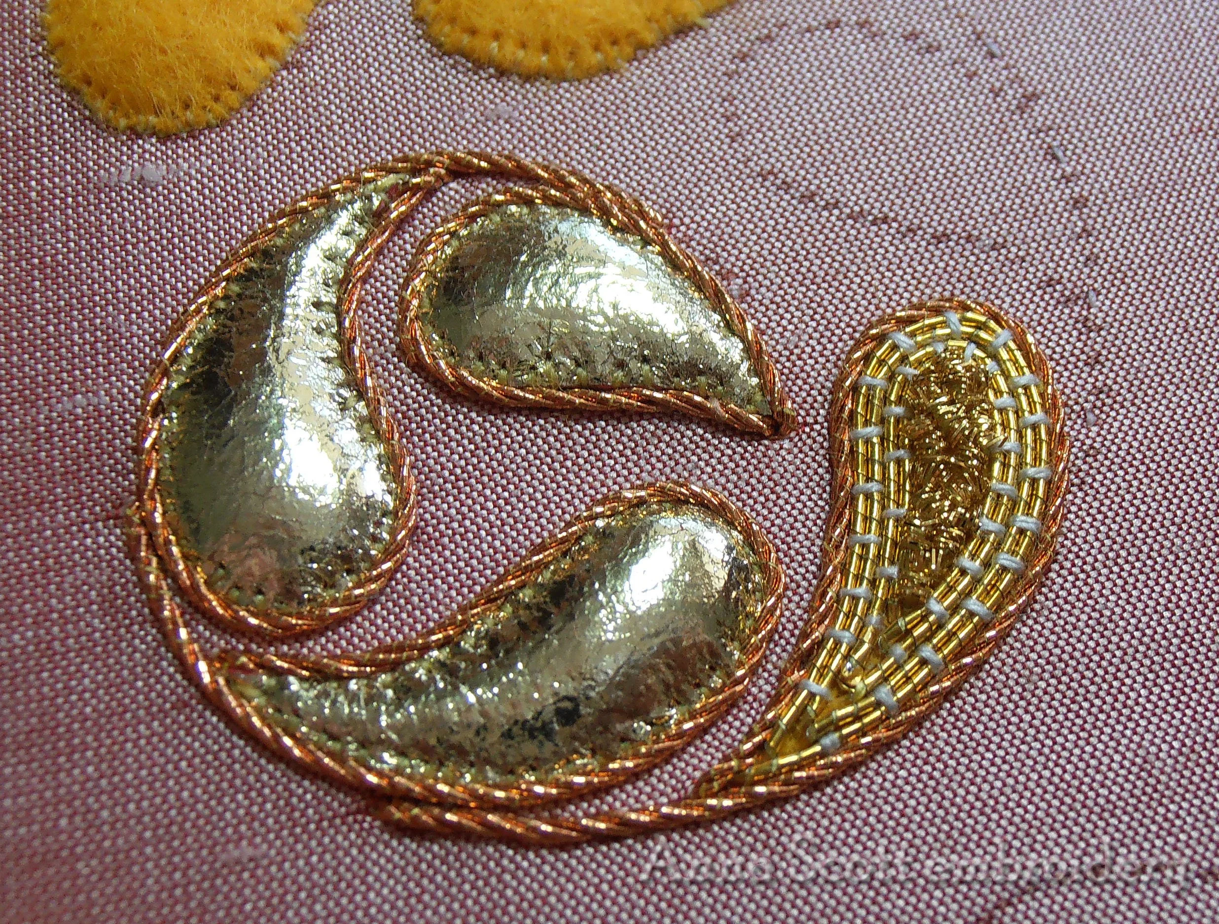 Goldwork progress