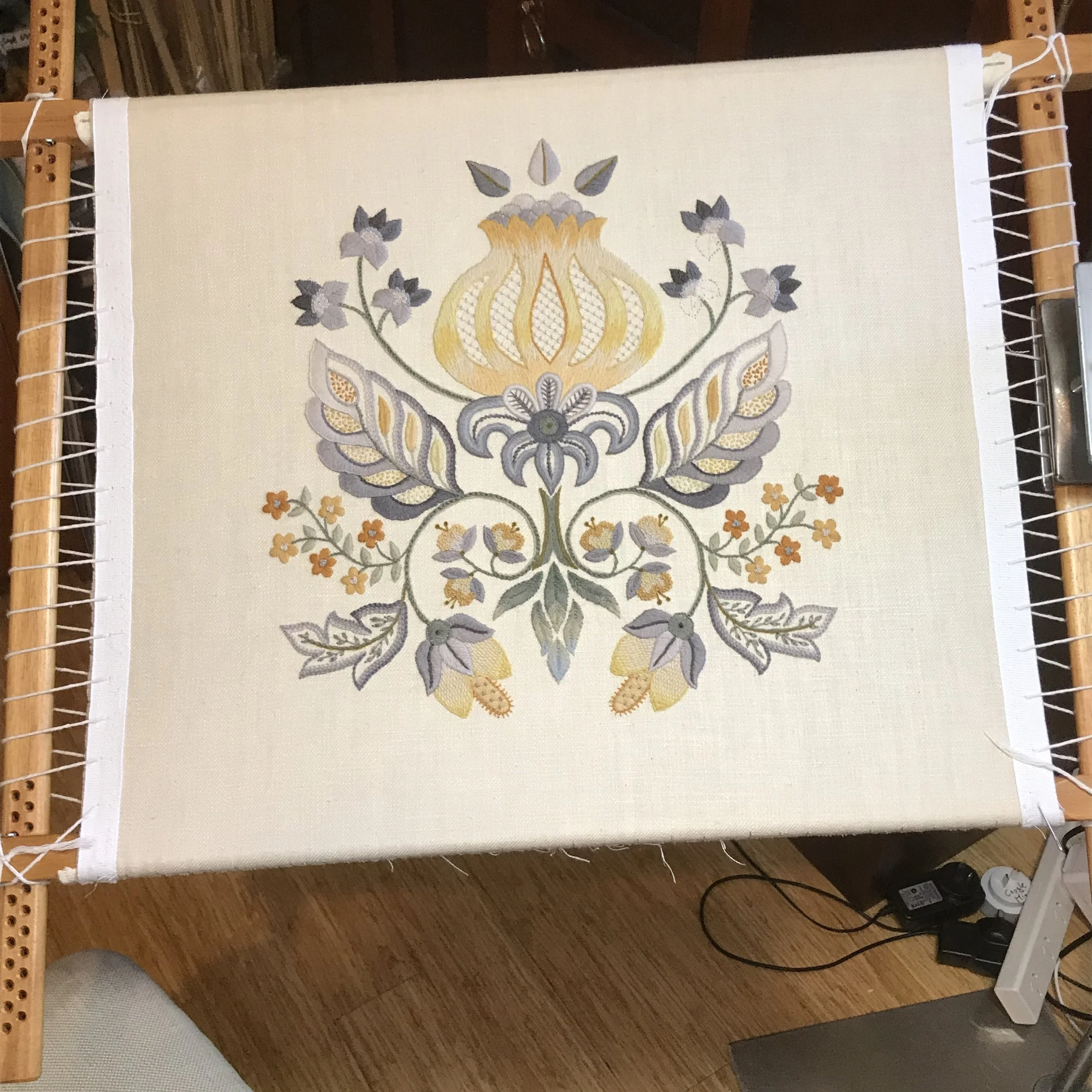 Crewel Work Reflections