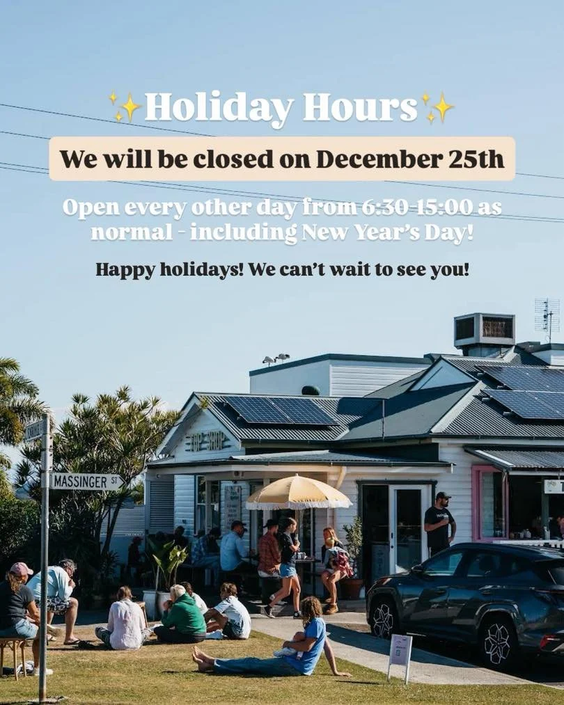 Holiday hours at Topshop🎄We&rsquo;ll be closed on Dec 25, but open every other day 6:30-15:00, including New Year&rsquo;s Day. Happy holidays from all of us at the TopShop team, we can&rsquo;t wait to see you!☕✨