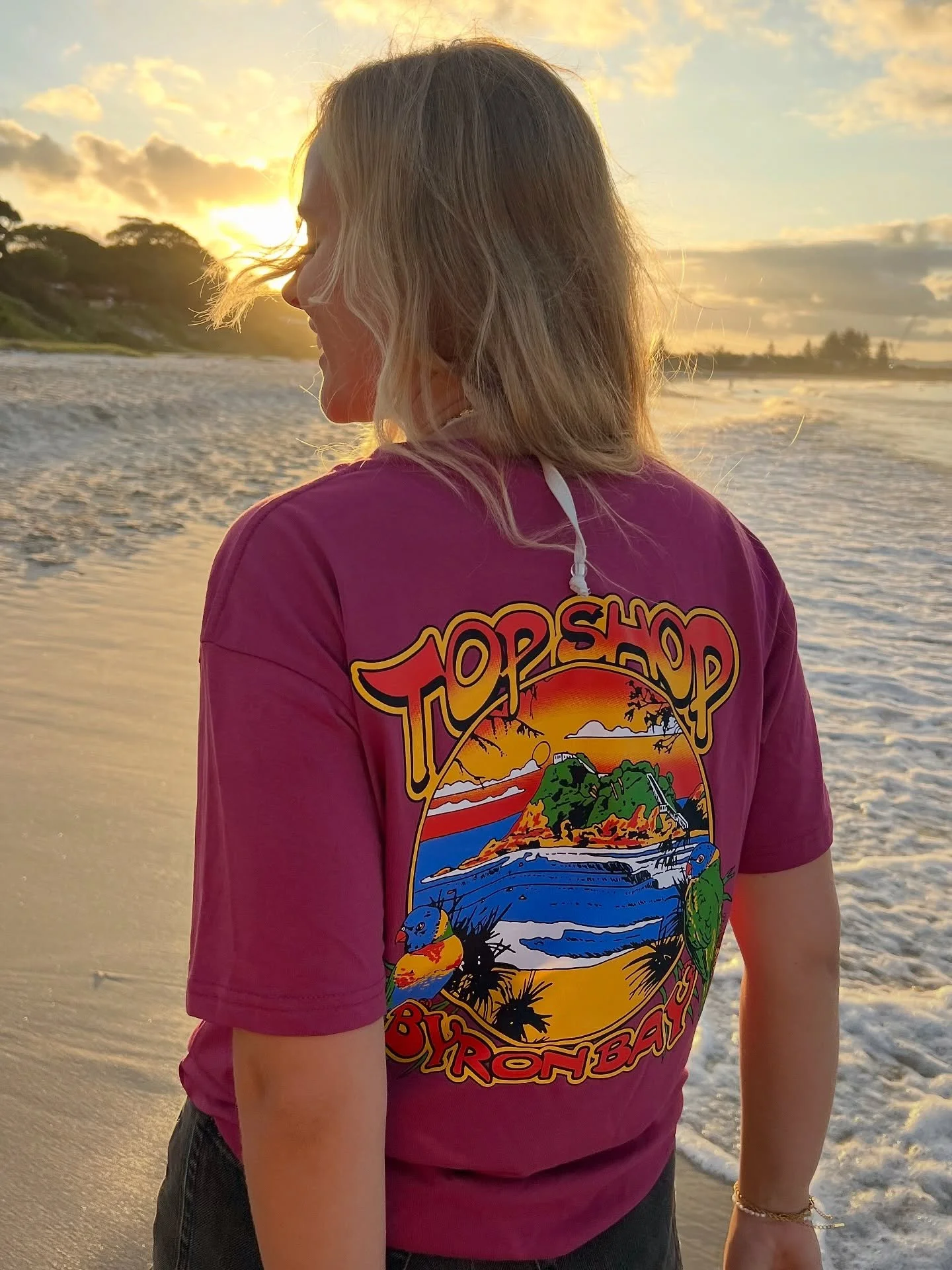 75 years of Top Shop 💛
Since 1951, this little house has been part of the Byron Bay story. To celebrate, we&rsquo;ve released a limited-edition merch range inspired by the decades that shaped us.
Unisex tees made for sun, surf, great coffee, and goo