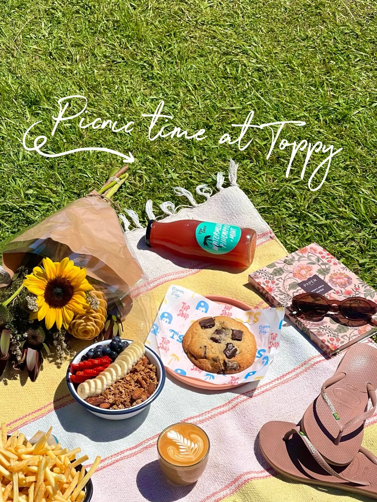This is your sign to have a picnic at Top Shop✨🌸🌞

#picnicvibes #weekendmoments #byronbaylife #byronbay #topshopbyronbay