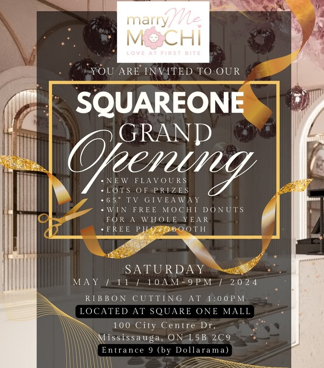 So excited to announce our Grand Opening for Square One! This one means a lot to us. To bring it back to where it all started is beyond a dream for us. 

We&rsquo;ll have a free photobooth to enjoy, new flavours, all our special drinks and viet coffe