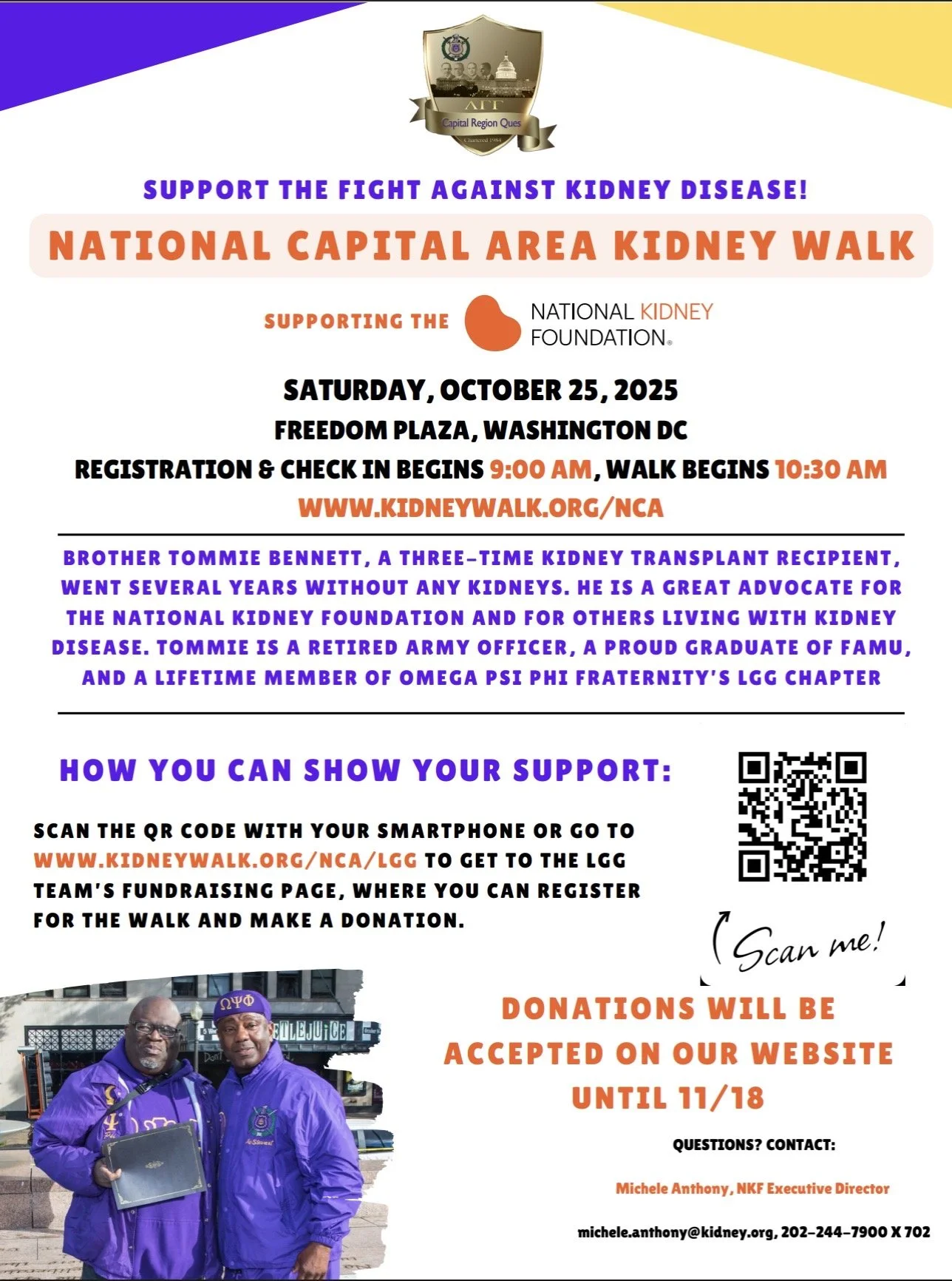 National Capital Area Kidney Walk