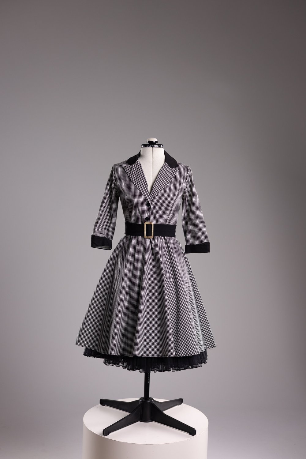 Black & White Check Dress  Lennie and Boston