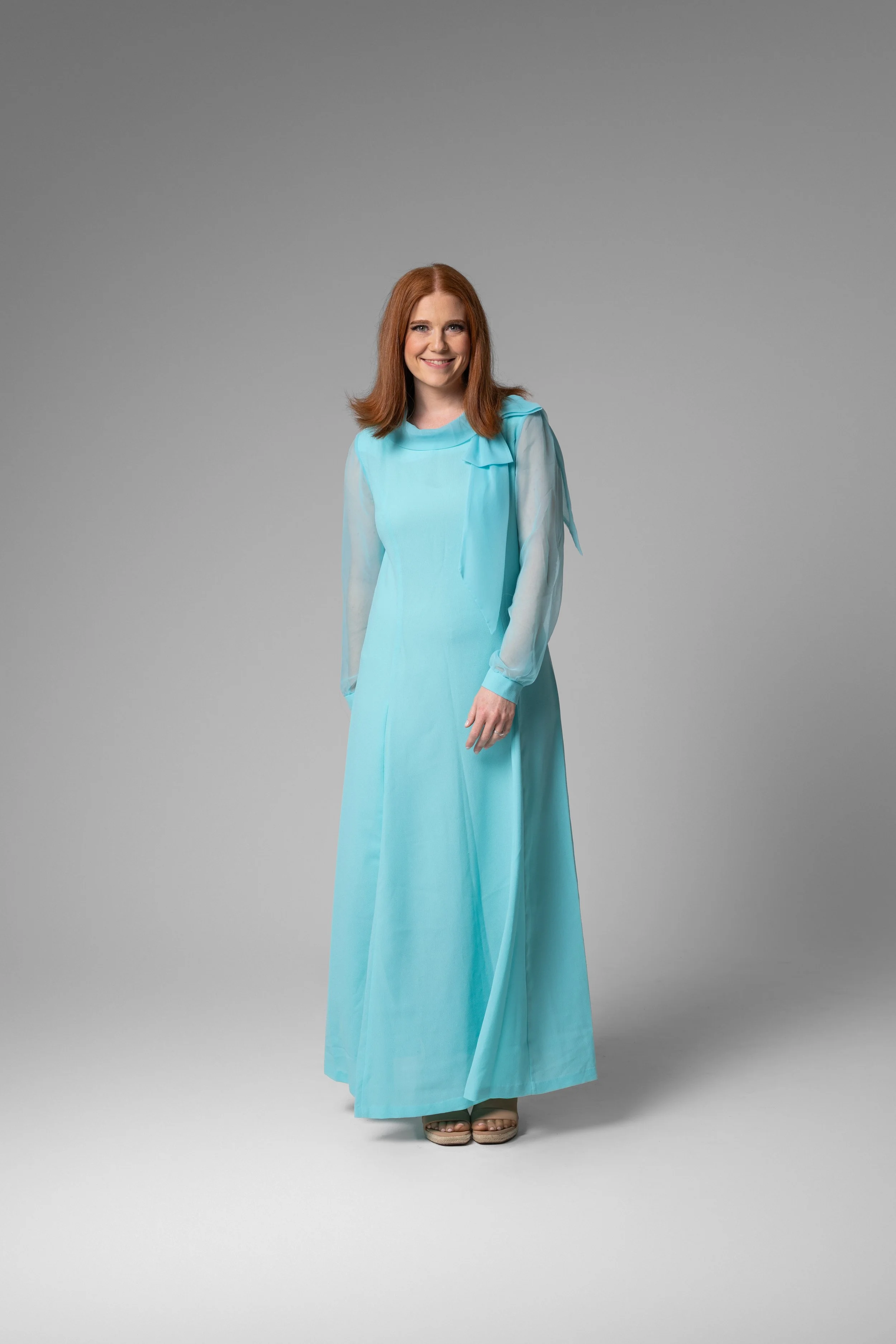 Aqua "Harmony" gown