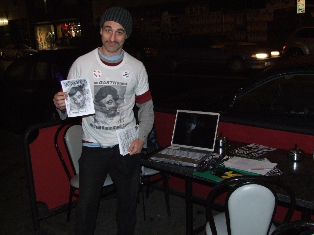 Handing out flyers.JPG