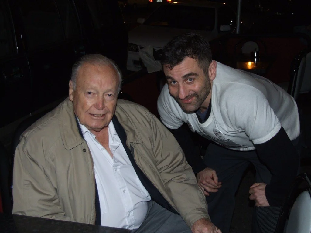 With Bud Tingwell in 2006.