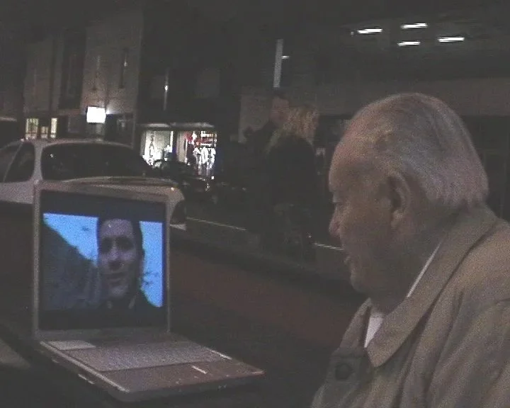 Bud Tingwell watching The Garth Method in 2006.