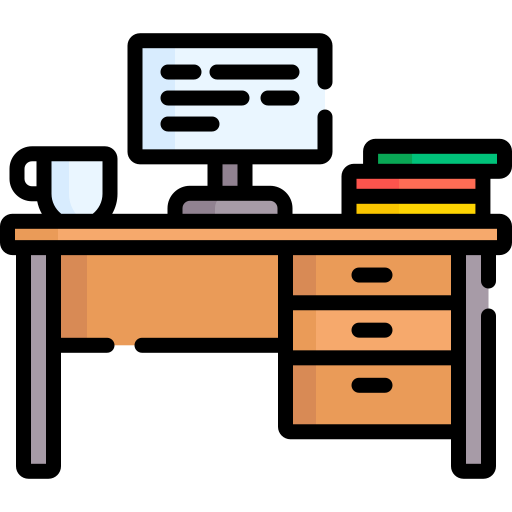 Arbeitsplätze und Büroflächen