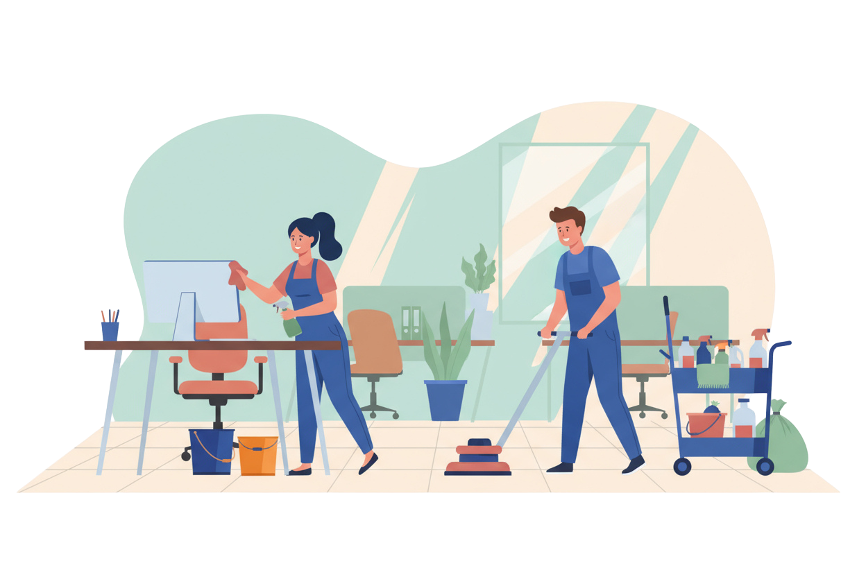 Unterhaltsreinigung Büroreinigung