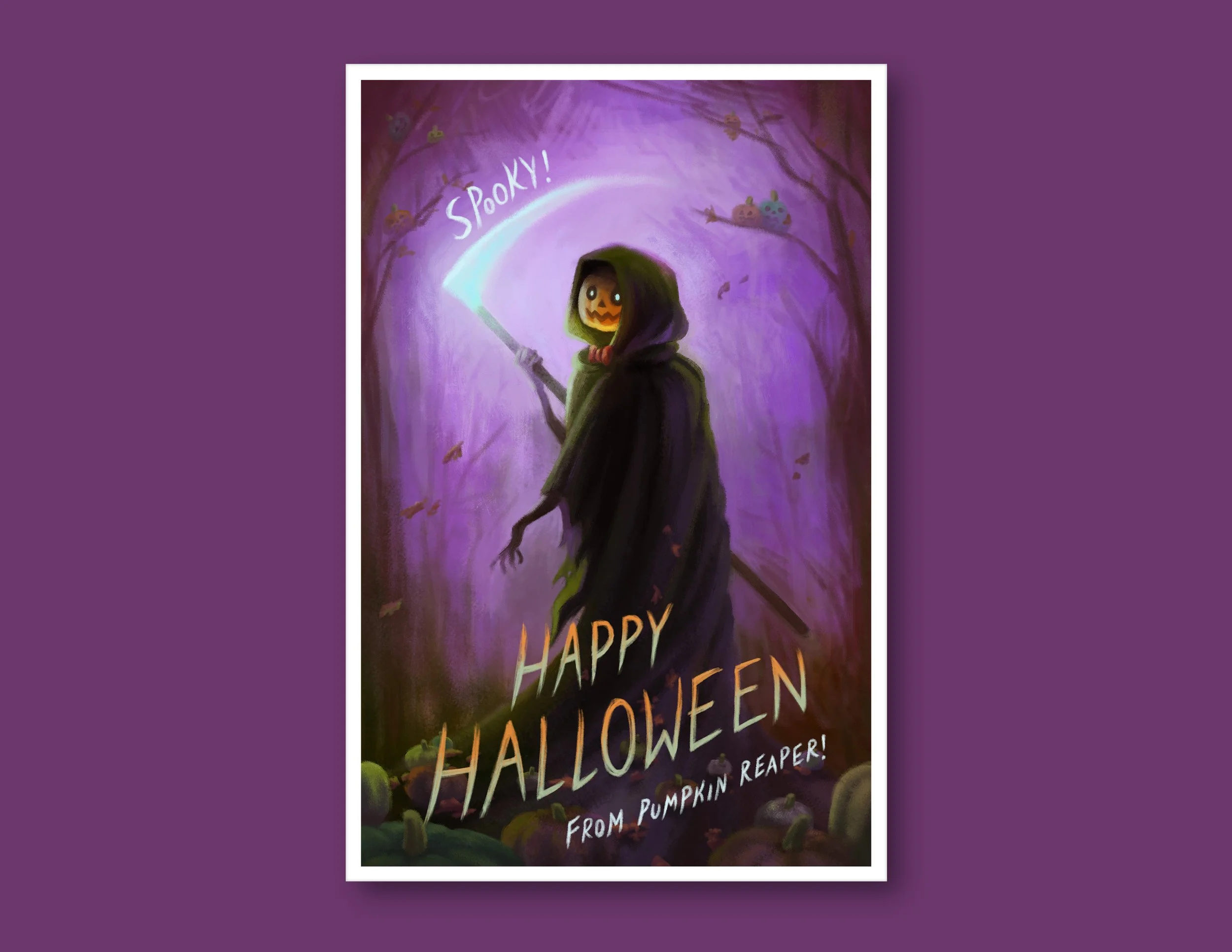 Halloween Pumpkin Reaper