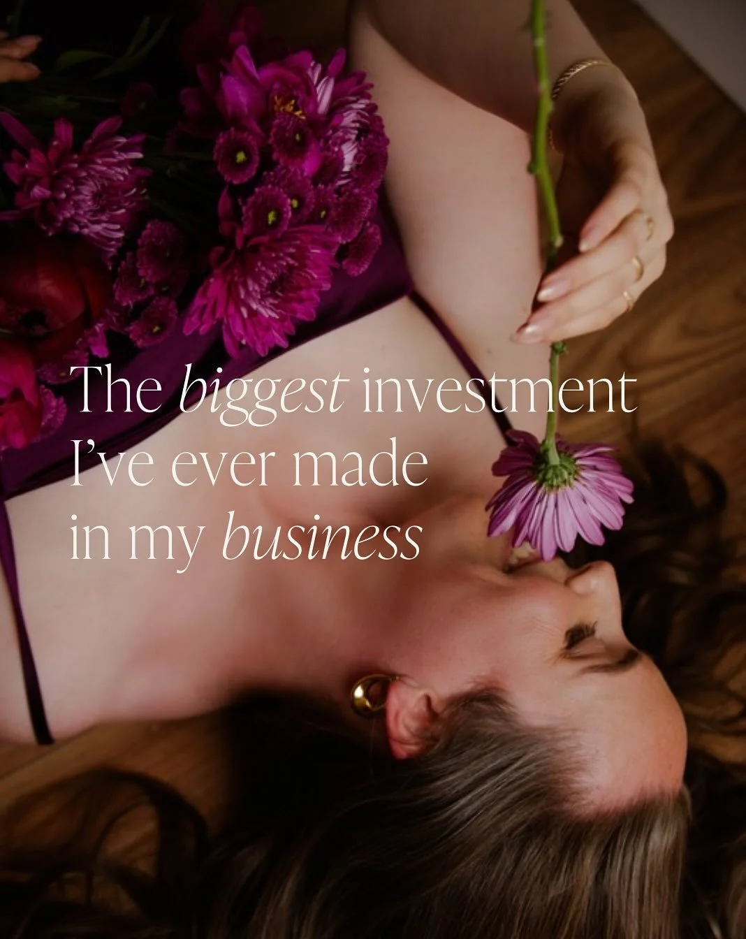 The biggest investment I ever made in my business wasn&rsquo;t a strategist.

It was an intimacy coach.&nbsp;

I wanted to work with her because I could feel the parts of me that still held so much armour. The part of me that very loudly, firmly said