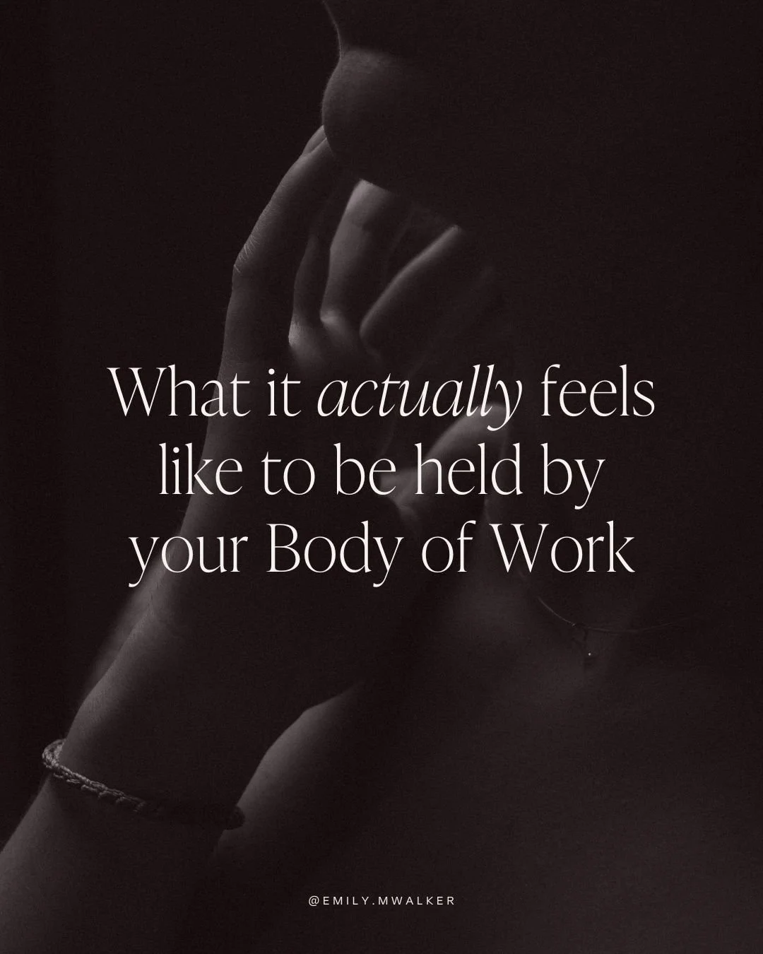 ✨ What does it 𝘢𝘤𝘵𝘶𝘢𝘭𝘭𝘺 feel like to be held by your body of work?

It&rsquo;s waking up to a business that pays you daily thanks to offers you crafted months ago, still deeply changing lives, without needing you at the centre.

It&rsquo;s la