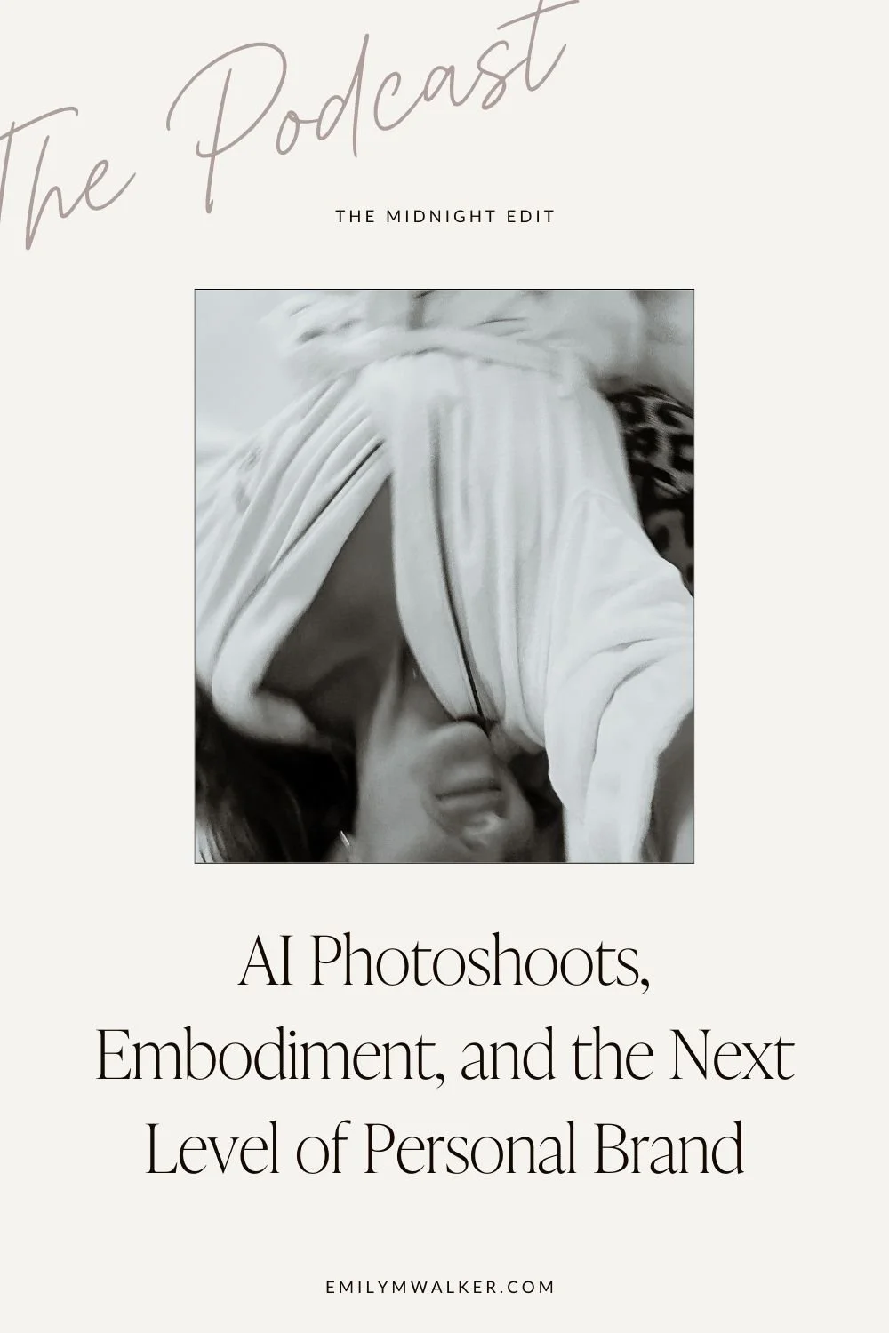 AI Photoshoots, Embodiment, and the Next Level of Personal Brand