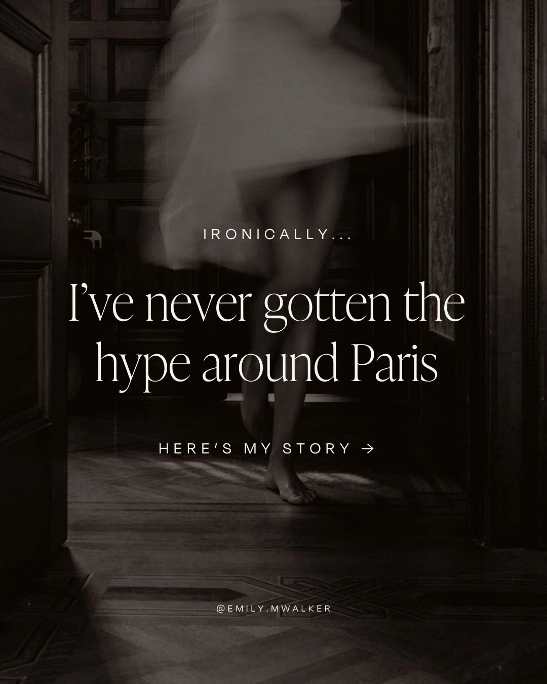 Ironically, I&rsquo;ve never gotten the hype around Paris.

A lifetime ago, I was doing my Masters degree in French, living in a world of fallen angels and writing hundreds of pages analyzing art and poetry, good and evil, religion and revolution. 

