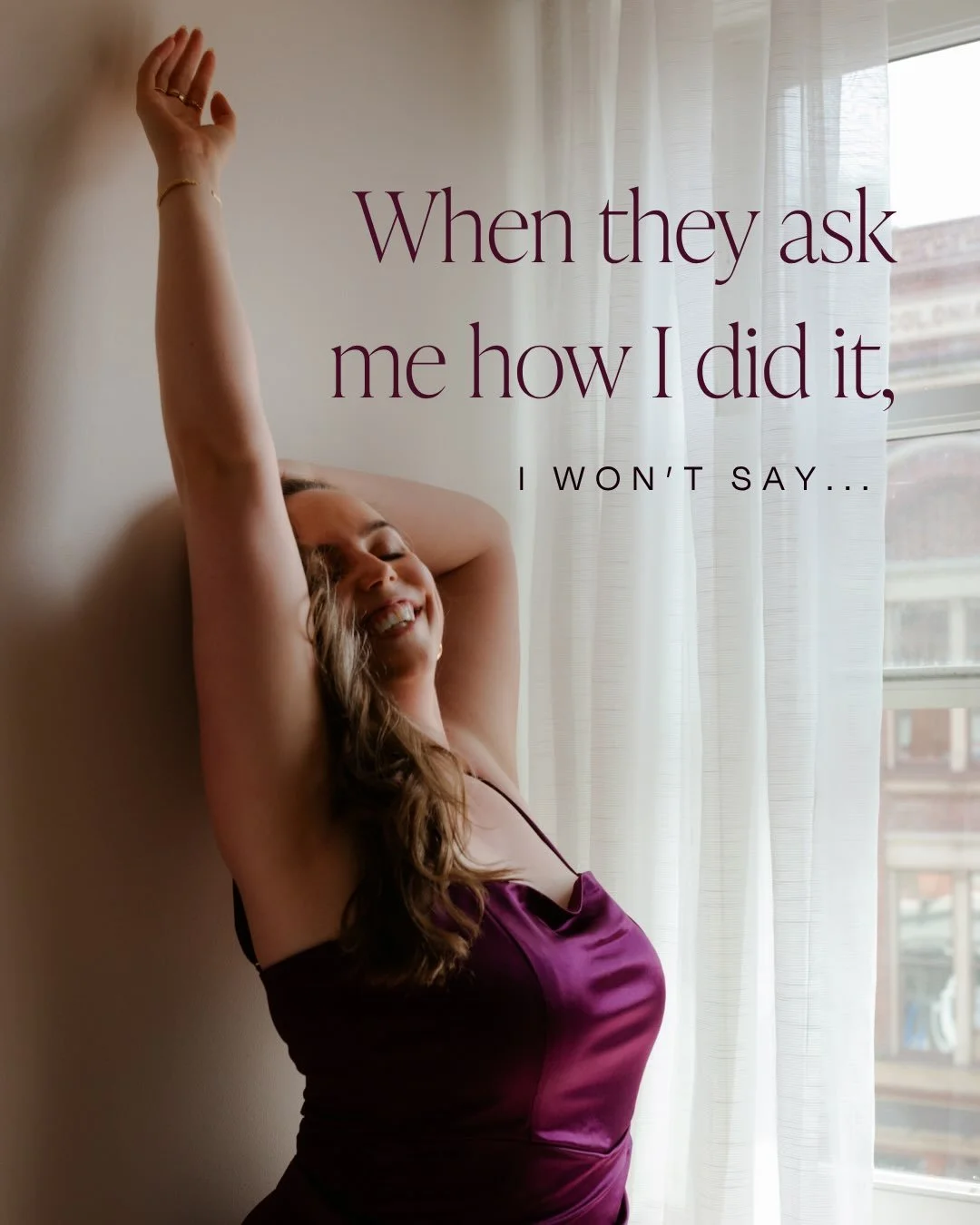 When I think about the version of me, a few years from now

The one who&rsquo;s hit her big wild goals

I also think about the conversations that I&rsquo;ll have - with clients, with peers, with friends.

And when they ask me how I did it, I don&rsqu