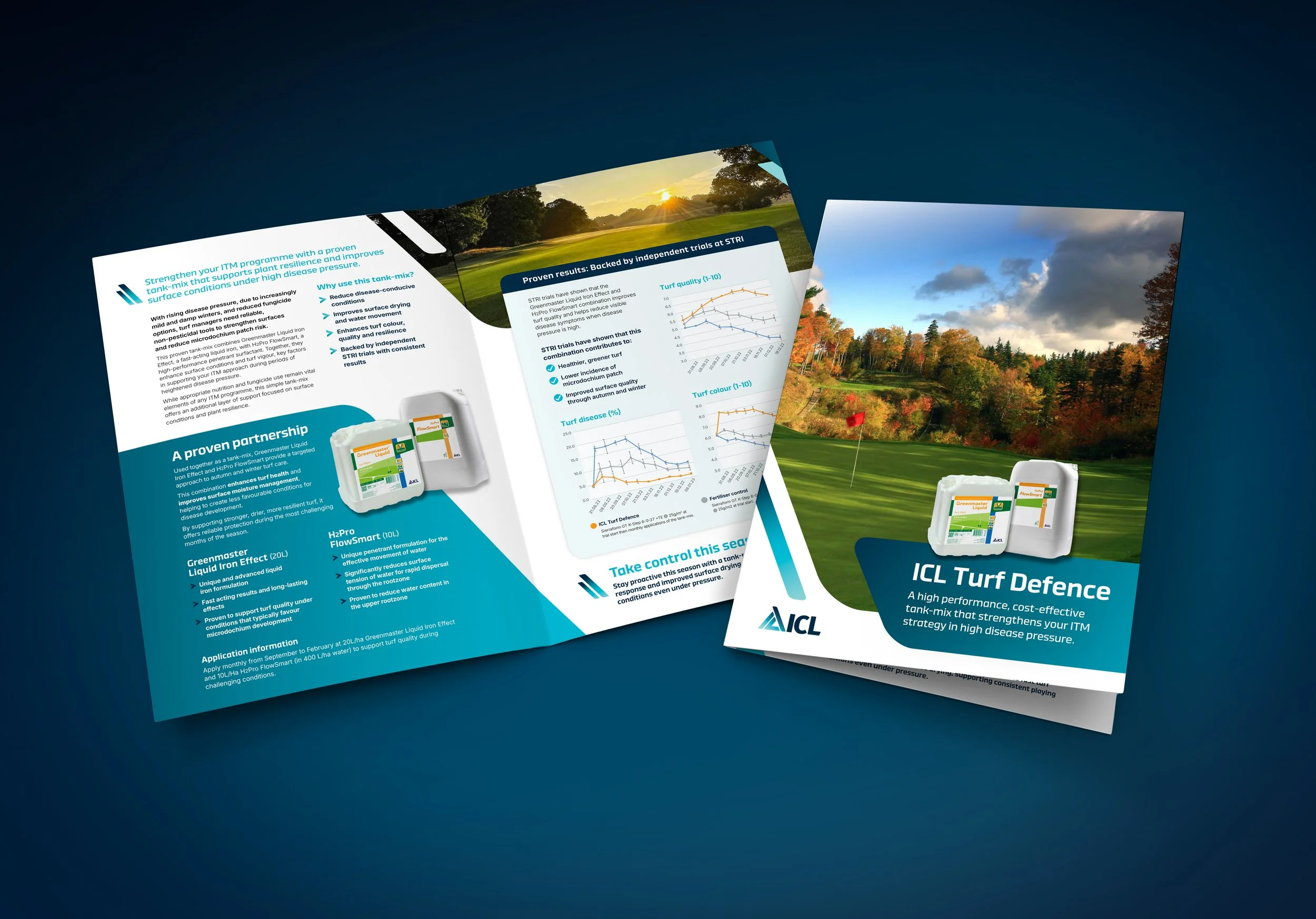 4 page product brochure