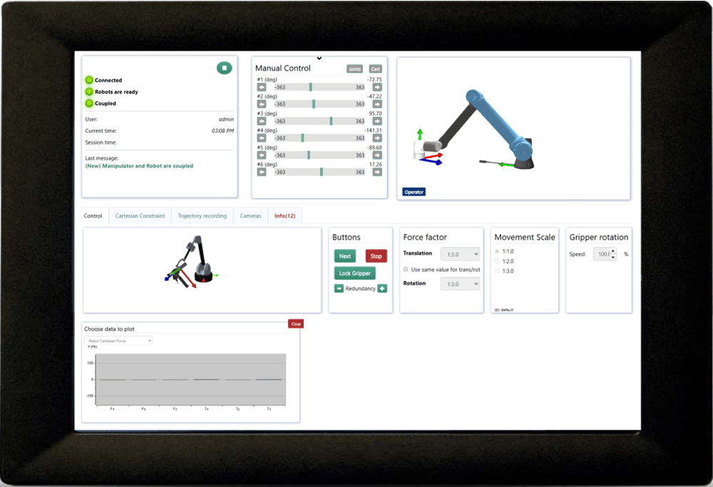 Haption Virtuose 6D Haptic Force Feedback Device — HAPTION