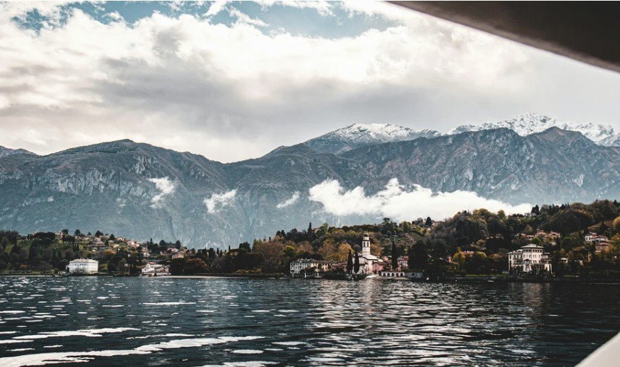 February on the lake