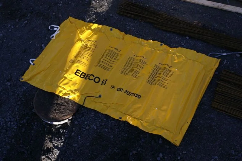 Varmematte, Teletining, snøsmelting, issmelting, telesikring, frostsikring,