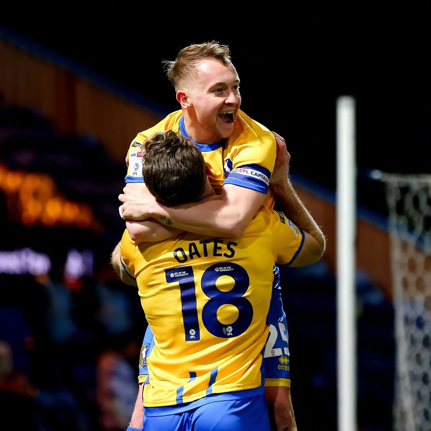 MASSIVE 🟡🔵 A HUGE 3 Points for &lsquo;Dem Stags at The One Call tonight&hellip;. 

#MTFC #Stags #Mansfield #Yellows