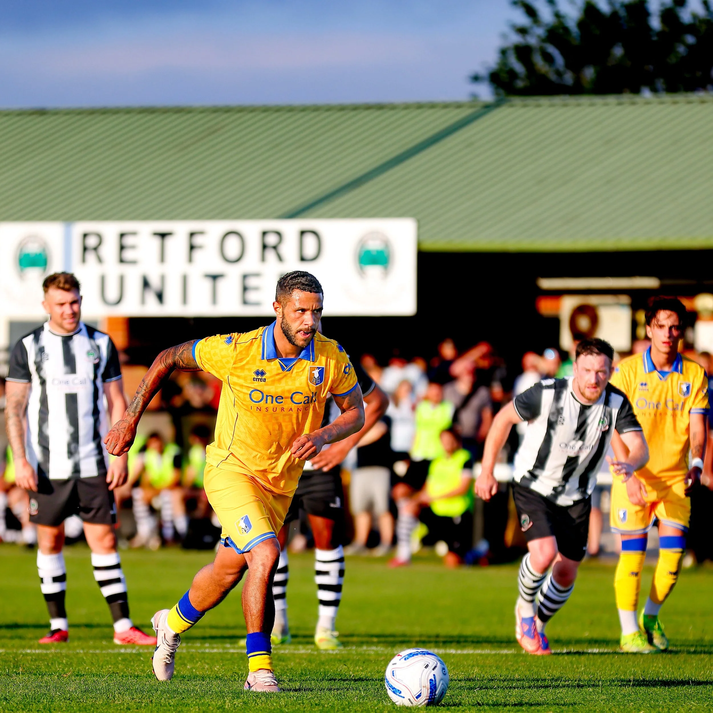 A Decent Pre Season Workout for Mansfield at Retford Utd, Cannon Park 🟡🔵

#Stags #MTFC #Yellows