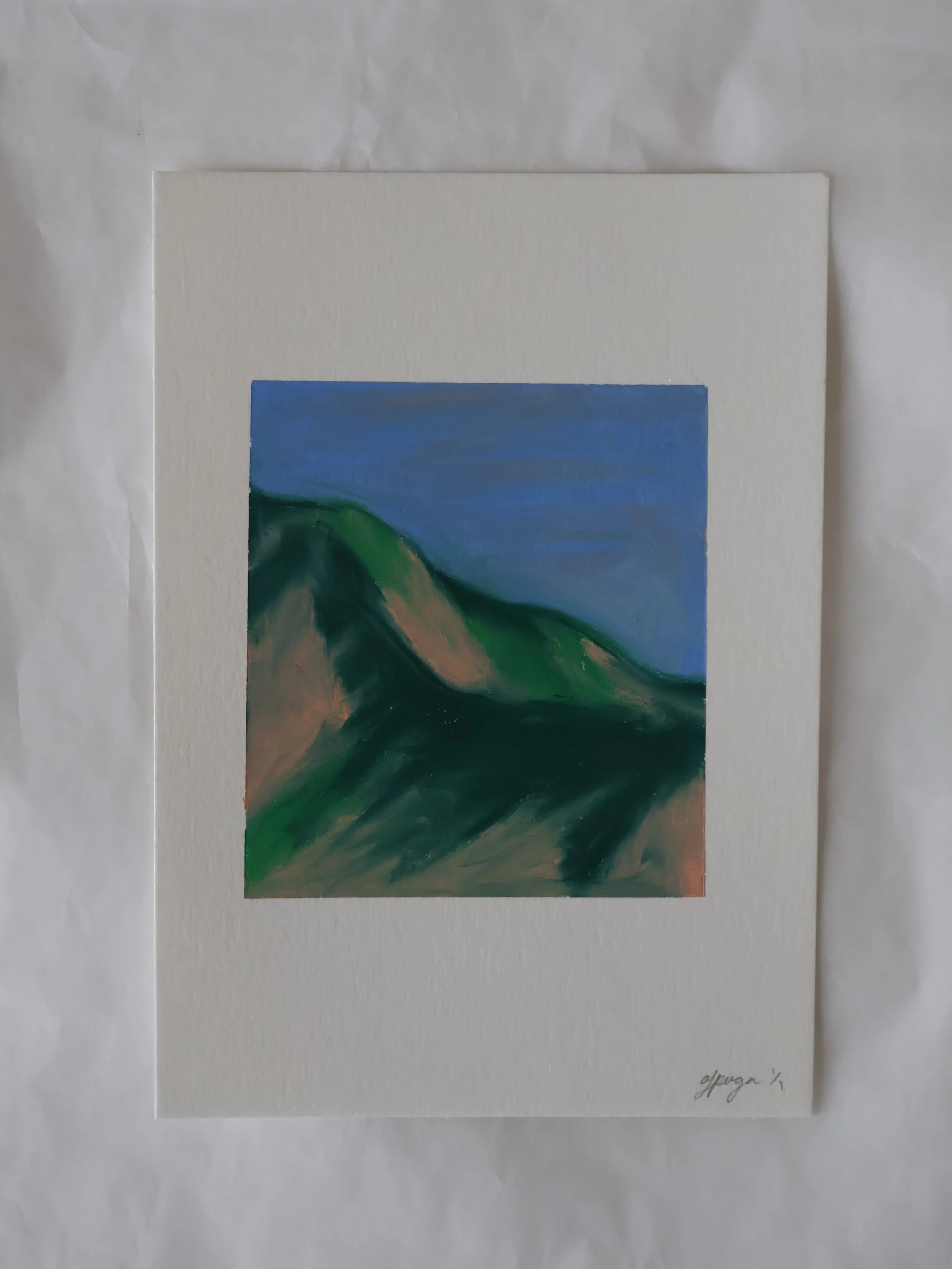 Singing Mountains - Color Study 04