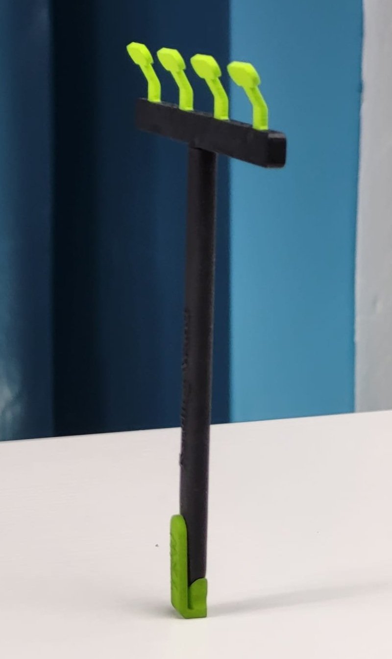 Peripheral Wand with Neo5Tip for Neurodivergents (ADHD, autism, dyslexia). Slim tips, StimGrip handle, and ClipGrip ensure precise, stress-free reading and effective focus.