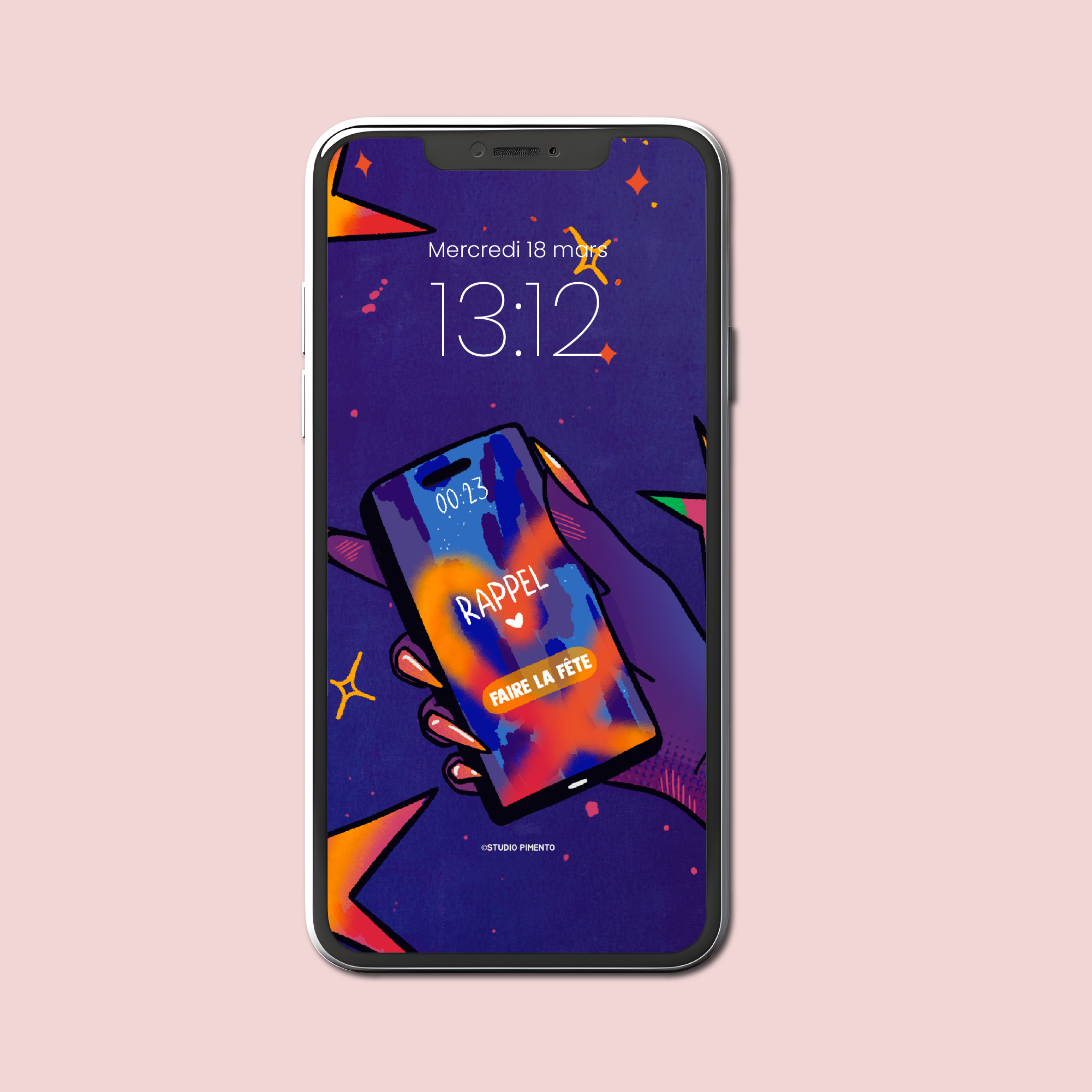 Fond d'écran - Rappel "faire la fête"