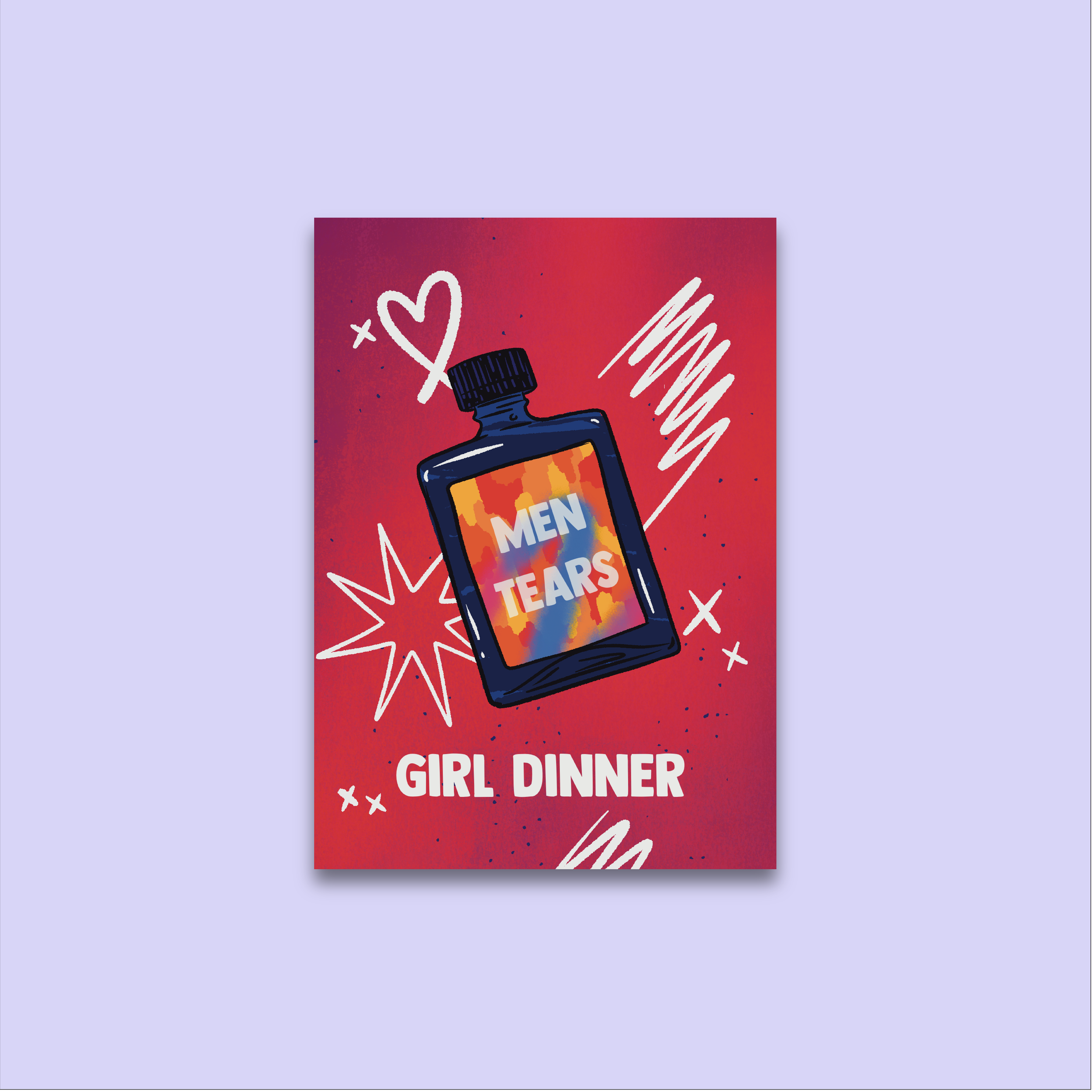Girl Dinner - Men tears