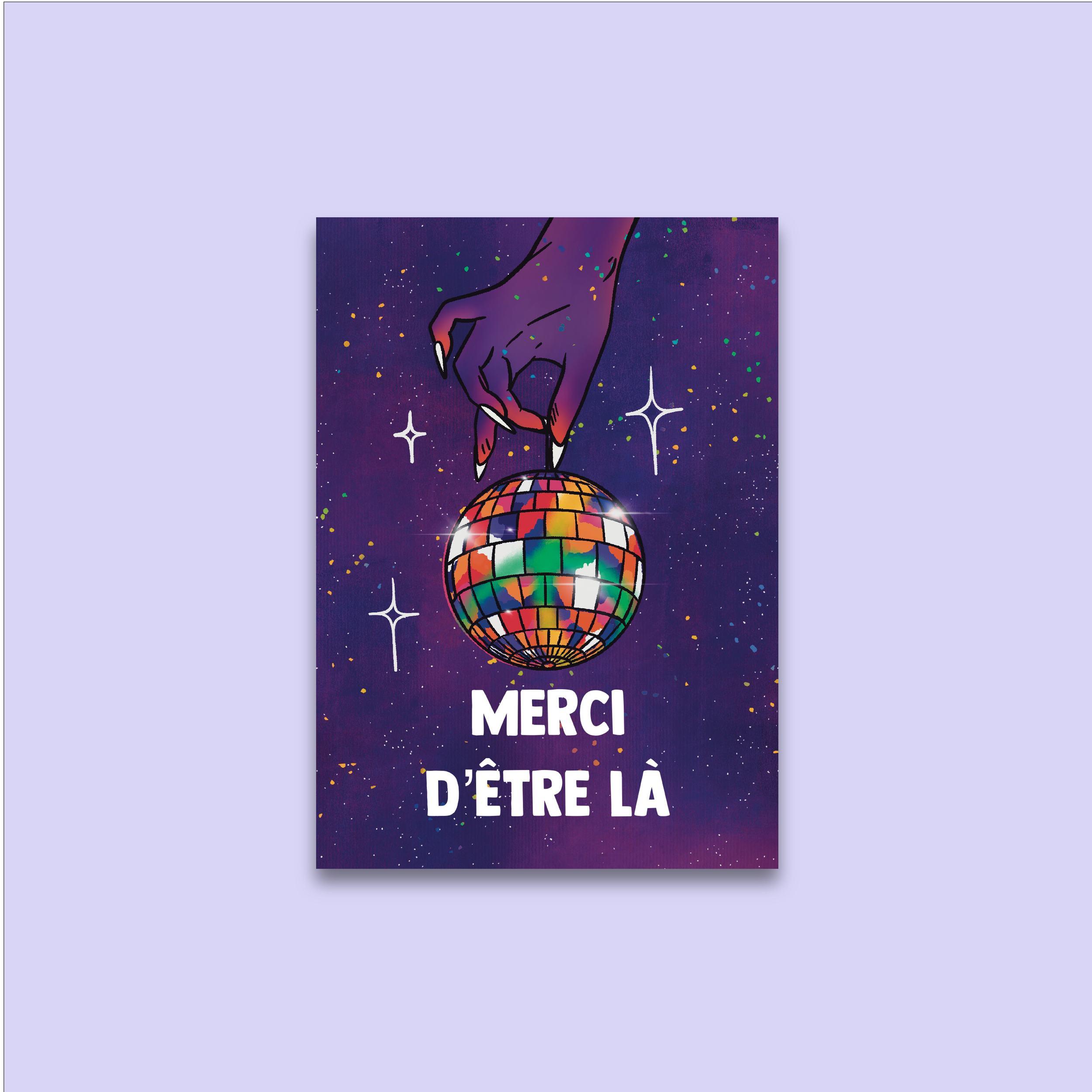 Merci d'être là