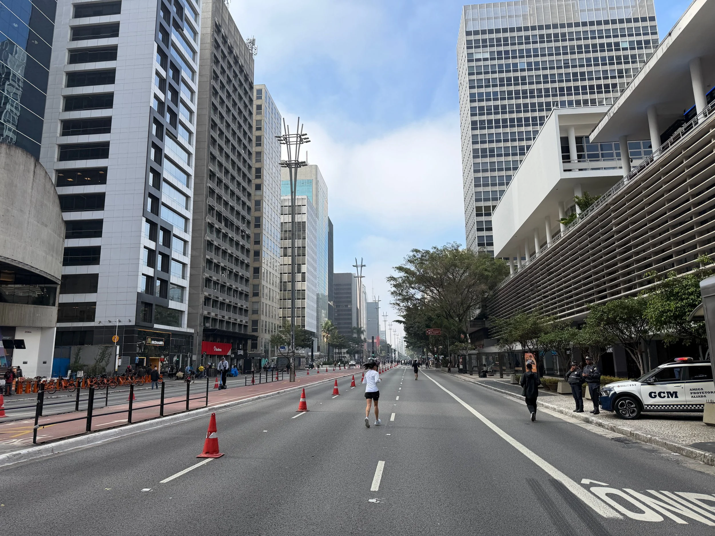 Avenida Paulista - on a holiday