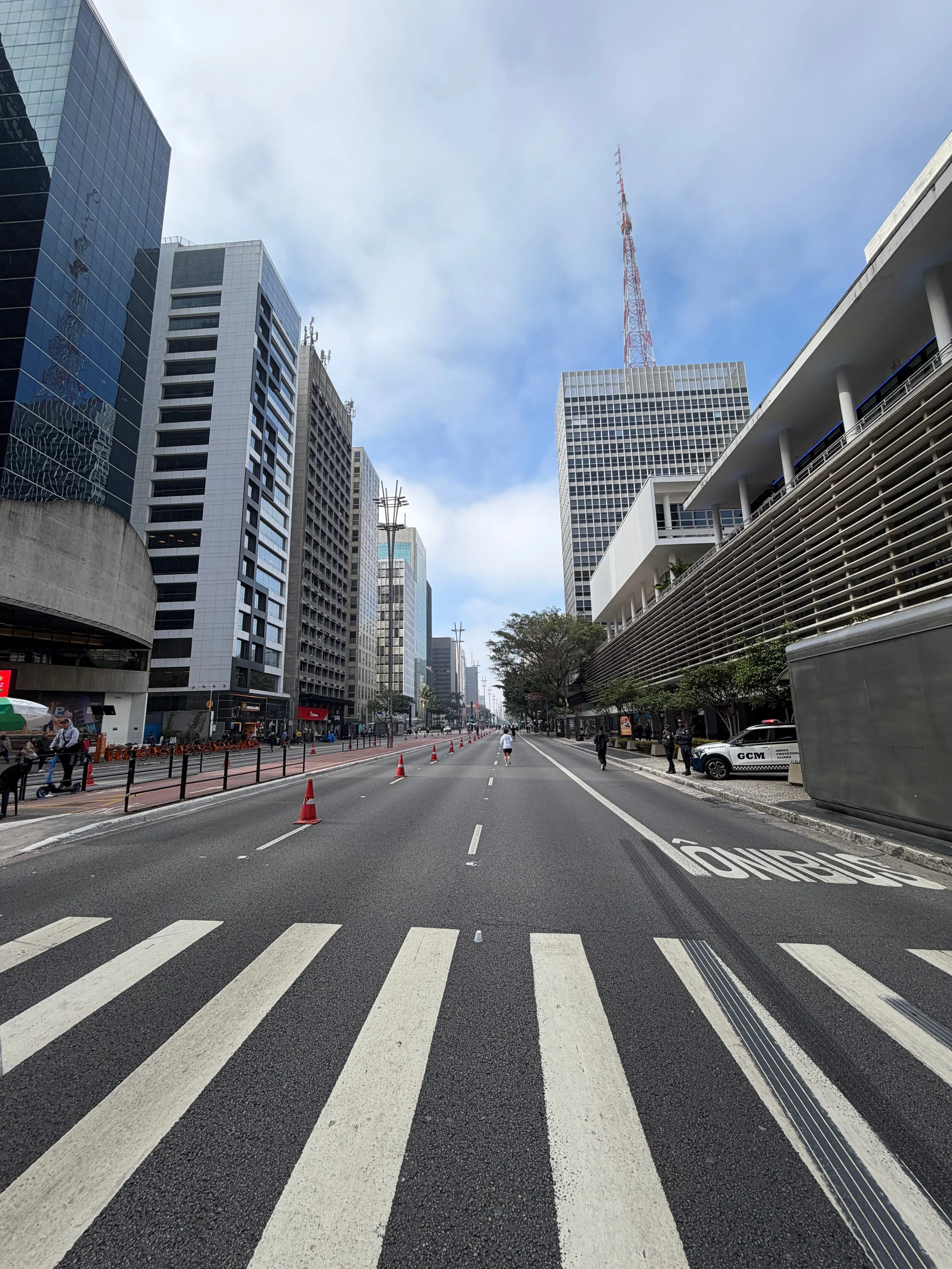 Avenida Paulista - on a holiday