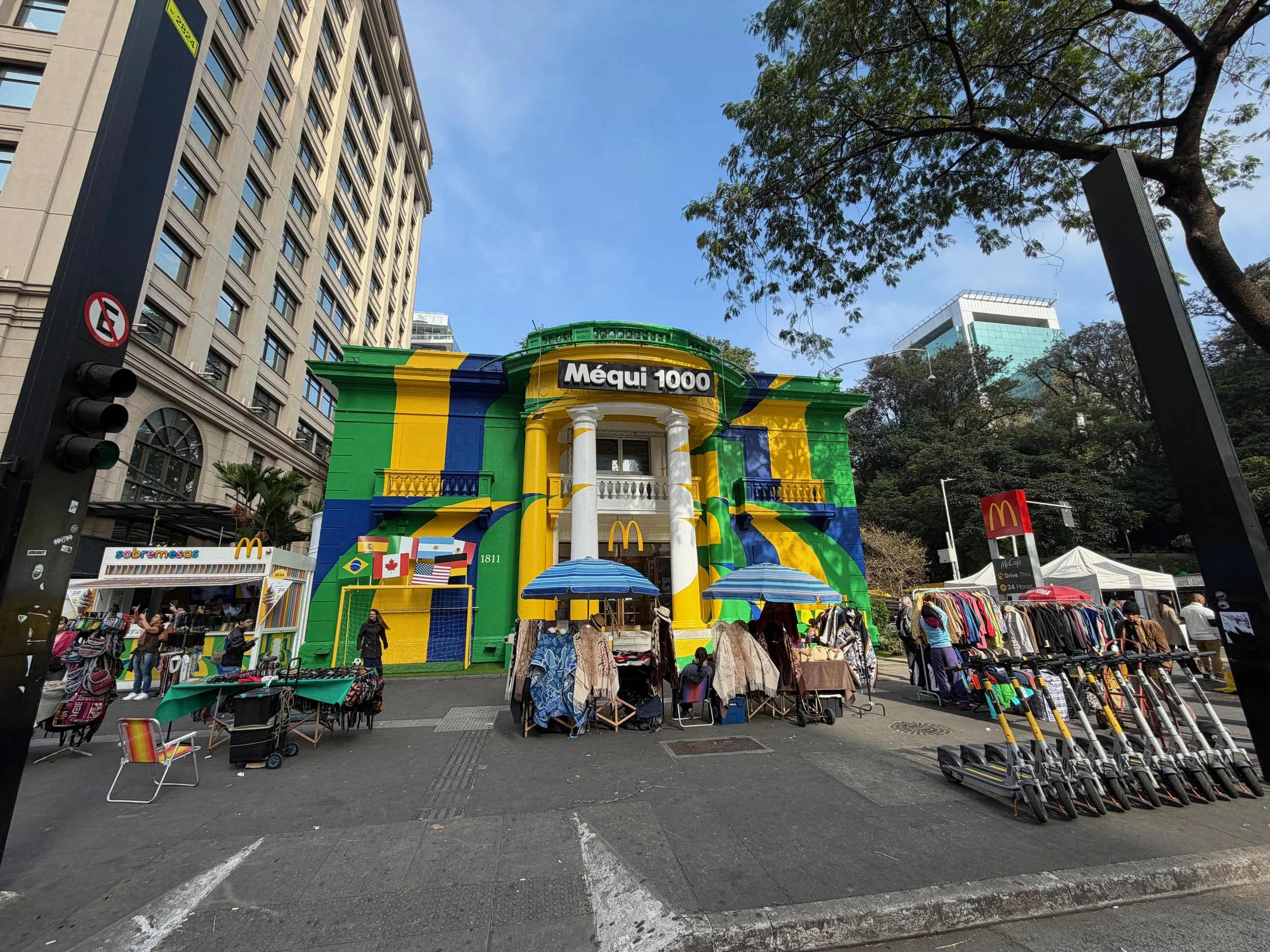 Avenida Paulista - on a holiday