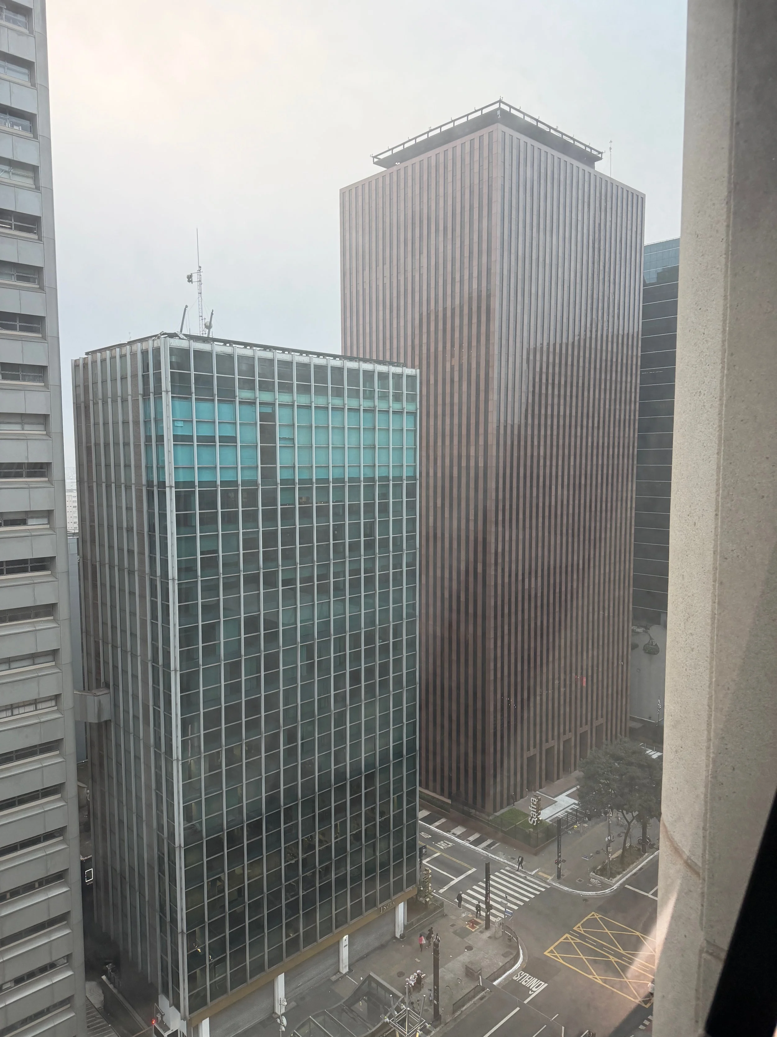 view from our hotel