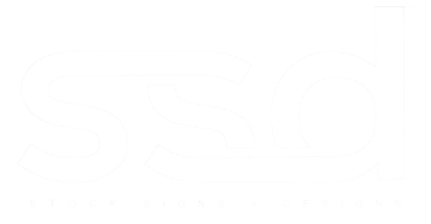 stock signs + designs