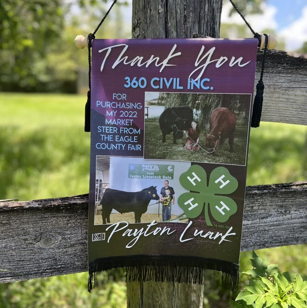 thank you banner livestock thank you teacher ag advisor
