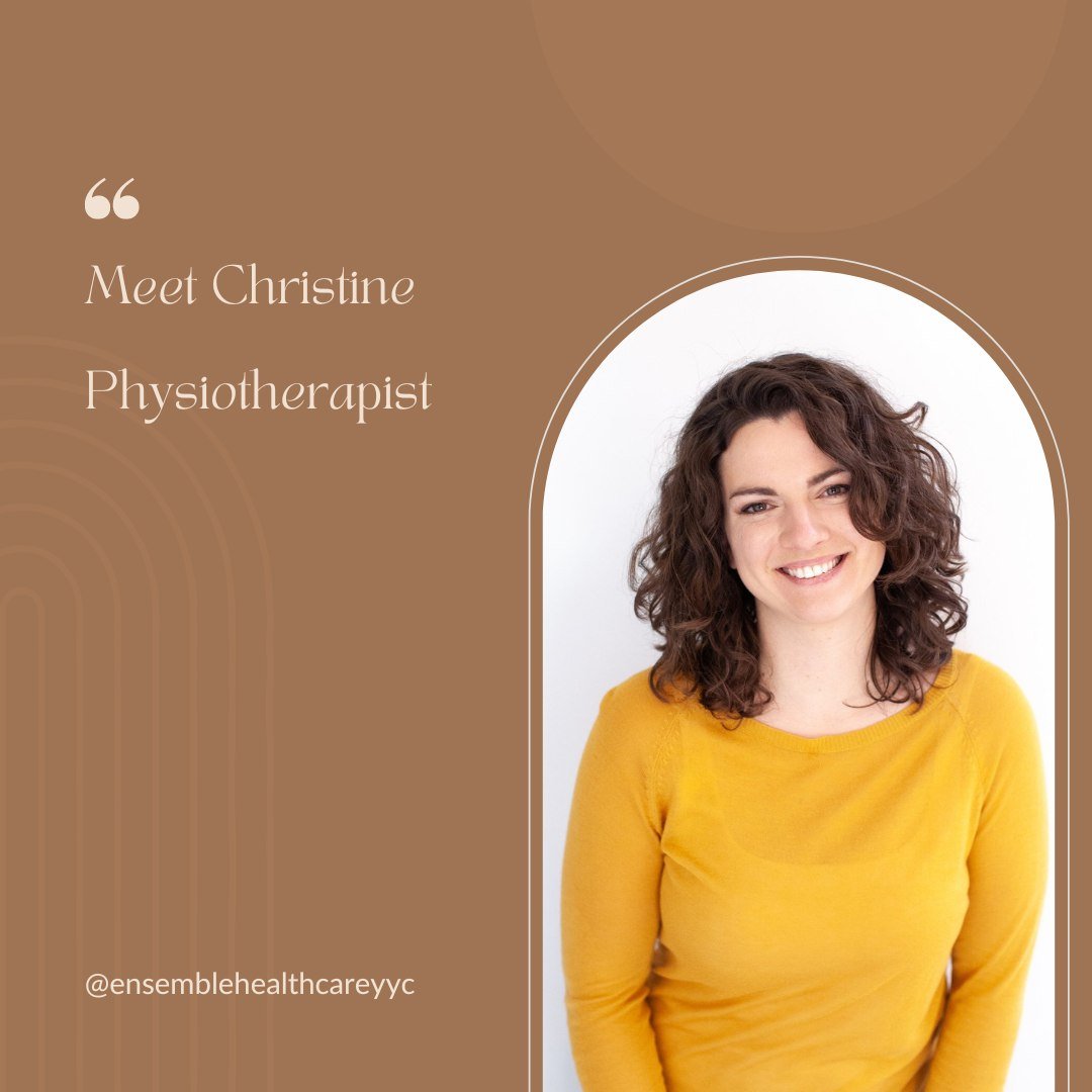 Meet Christine 👋

🌿 Christine is a Pelvic Health Physiotherapist who has joined our team this month!

🌱She comes to us with a fascinating background starting with a Bachelor of Arts &amp; Economics, followed by courses in Kinesiology at the Univer