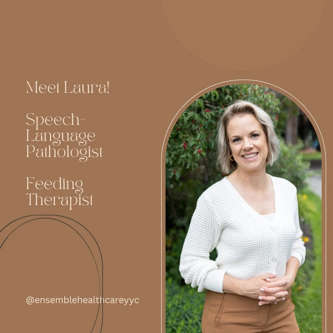 Meet Laura! 👋

📣Laura is a Speech-Language Pathologist and Feeding Therapist who is joining our team this month.

🍼🥣Laura was inspired to focus her practice on pediatric feeding after her son's premature delivery was followed by complex feeding n